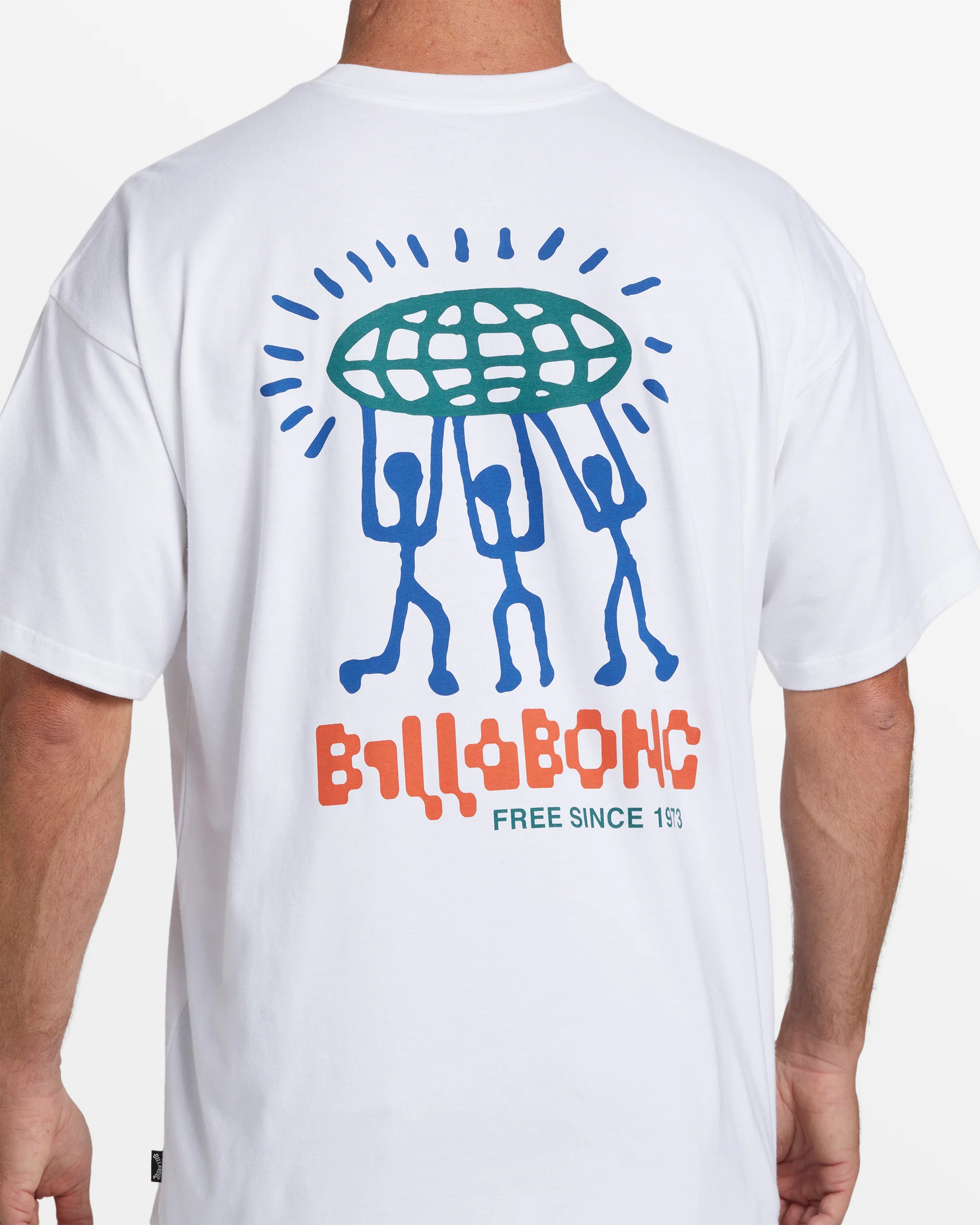 Billabong A/Div Tribes T-Shirt - White -Biliabong Outlet