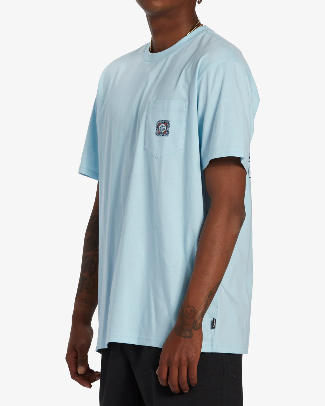 Billabong Troppo Pocket T-Shirt - Coastal -Biliabong Outlet