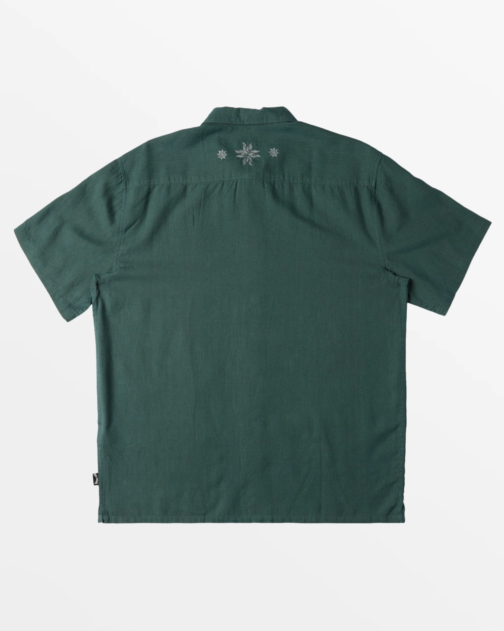 Billabong Frequency Short Sleeve Woven Shirt - Sea Pine -Biliabong Outlet