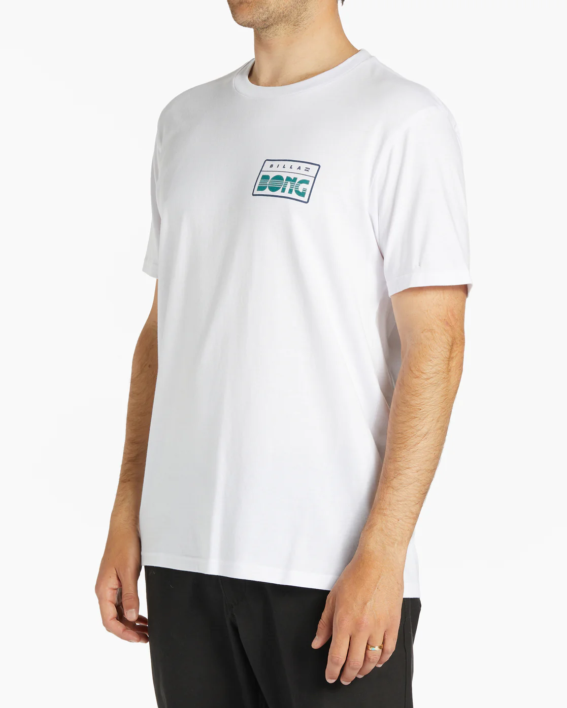 Billabong Walled Short Sleeve T-Shirt - White -Biliabong Outlet