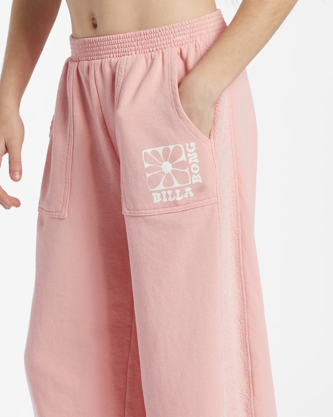Billabong Girls Shoreline Pants - Light Sorbet -Biliabong Outlet