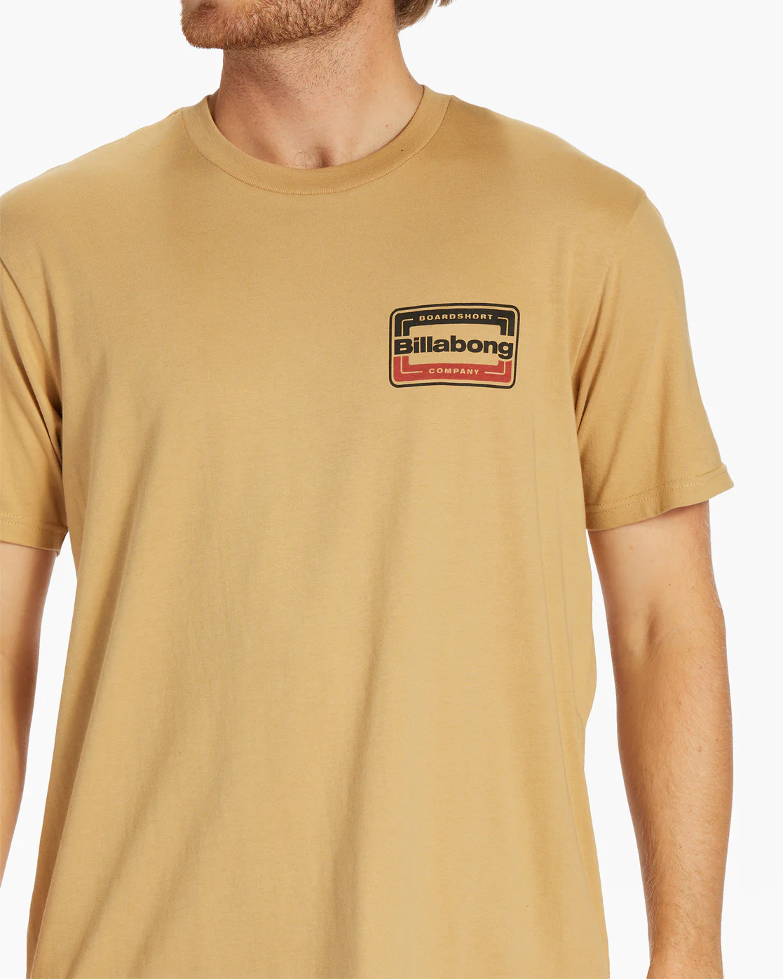 Billabong Walled Short Sleeve T-Shirt - Dusty Gold -Biliabong Outlet