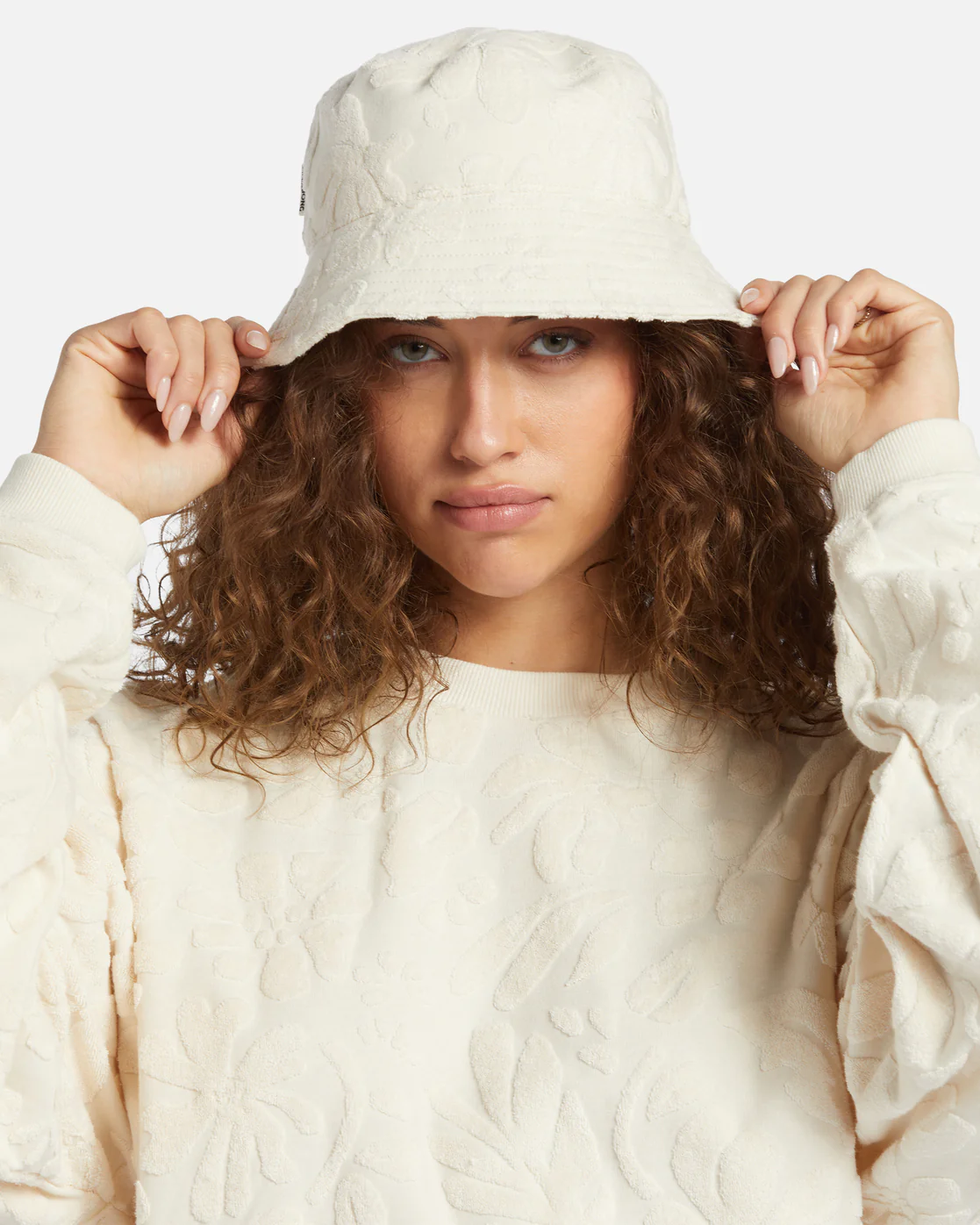 Billabong Jacquard Bucket Hat - Whitecap -Biliabong Outlet