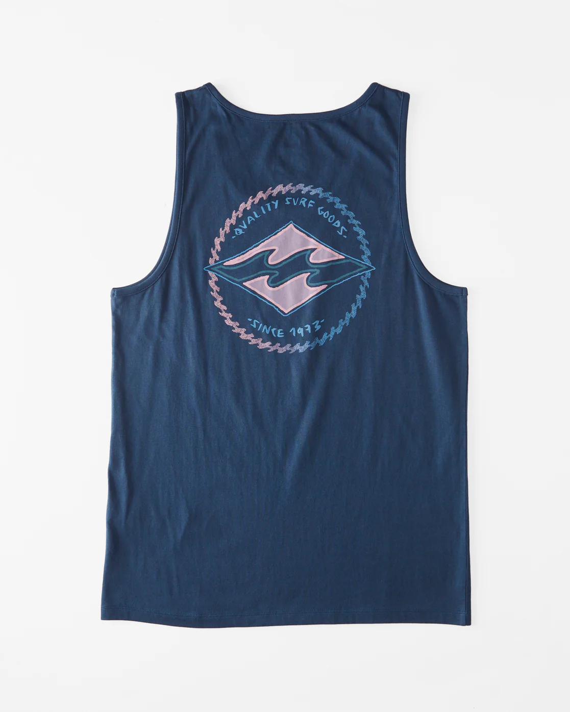 Billabong Rotor Diamond Tank - Dark Blue -Biliabong Outlet