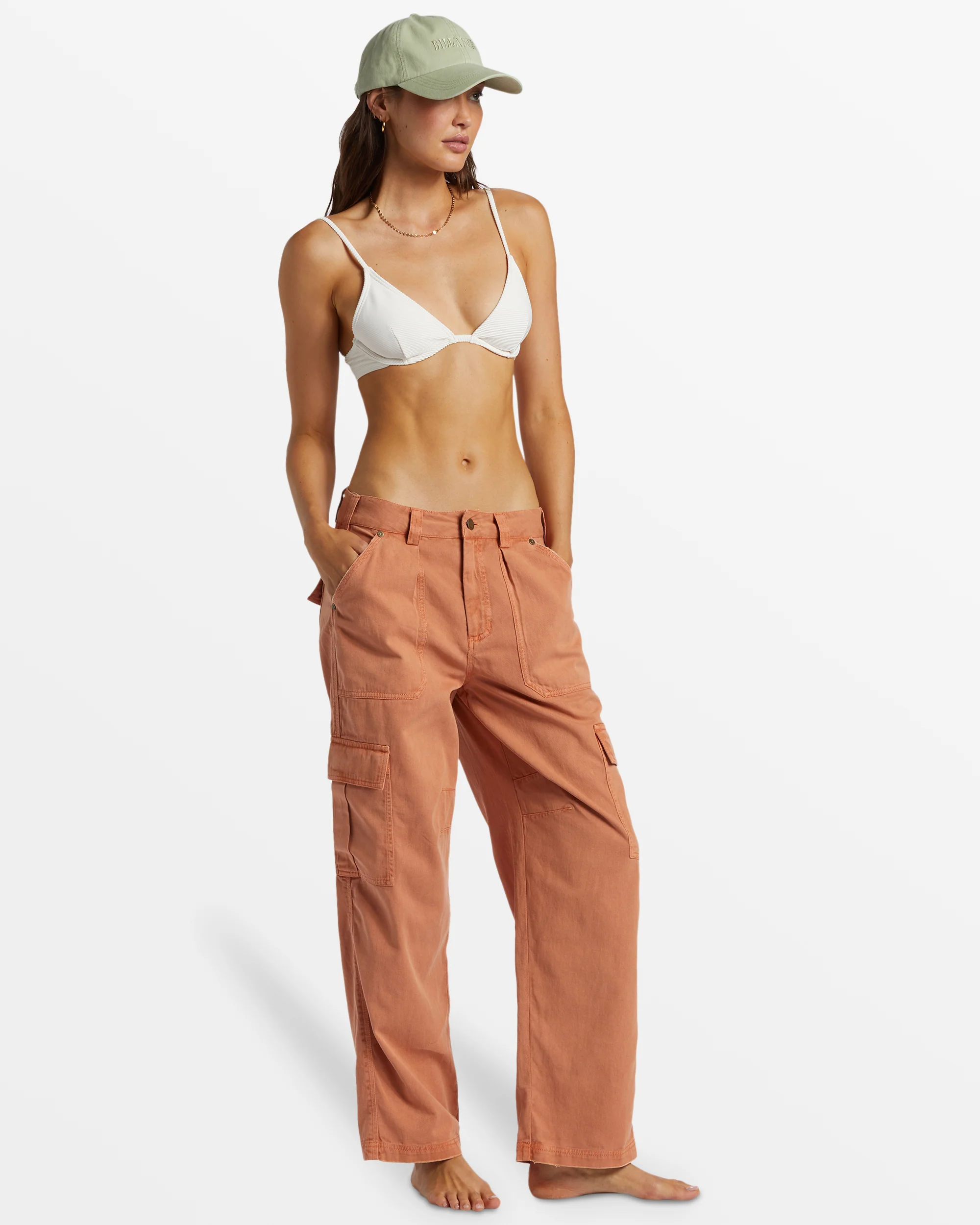 Billabong Walk Along Pants - Sunburnt -Biliabong Outlet