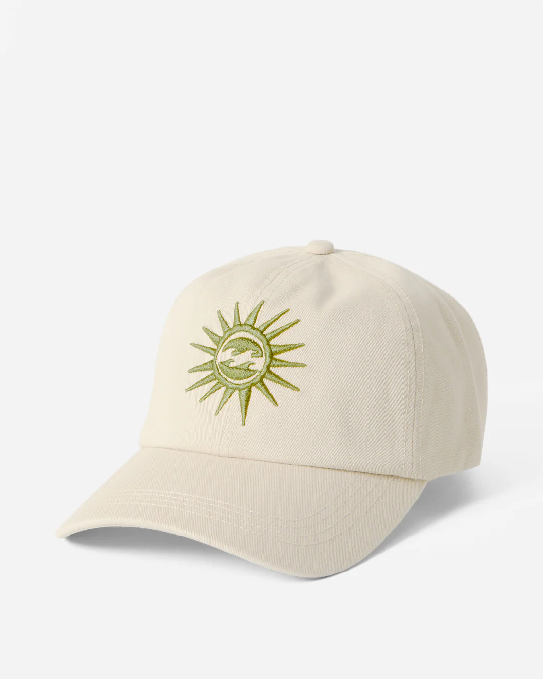 Billabong Dad Hat Strapback Hat - White Cap 1 -Biliabong Outlet