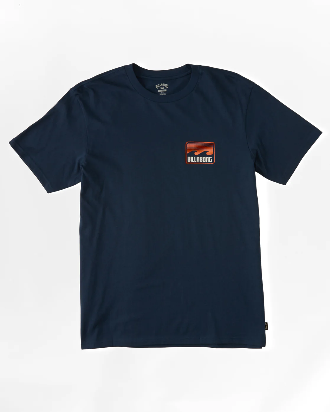 Billabong Walled Short Sleeve T-Shirt - Dark Blue -Biliabong Outlet