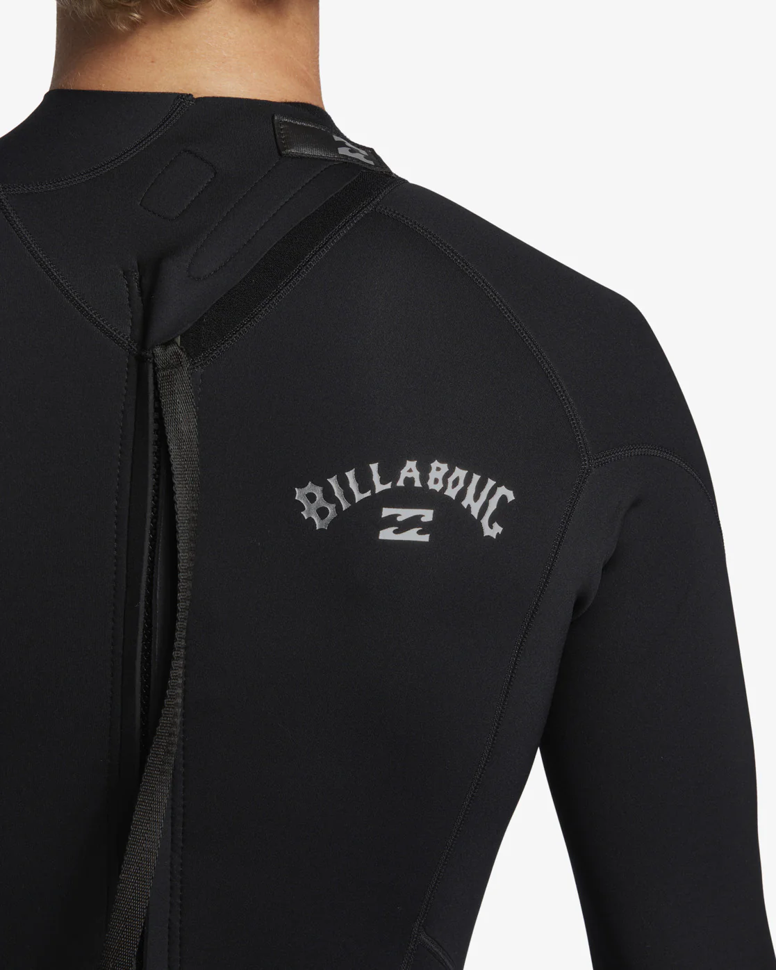 Billabong 3/2mm Foil Back Zip Fl Wetsuit - Black -Biliabong Outlet