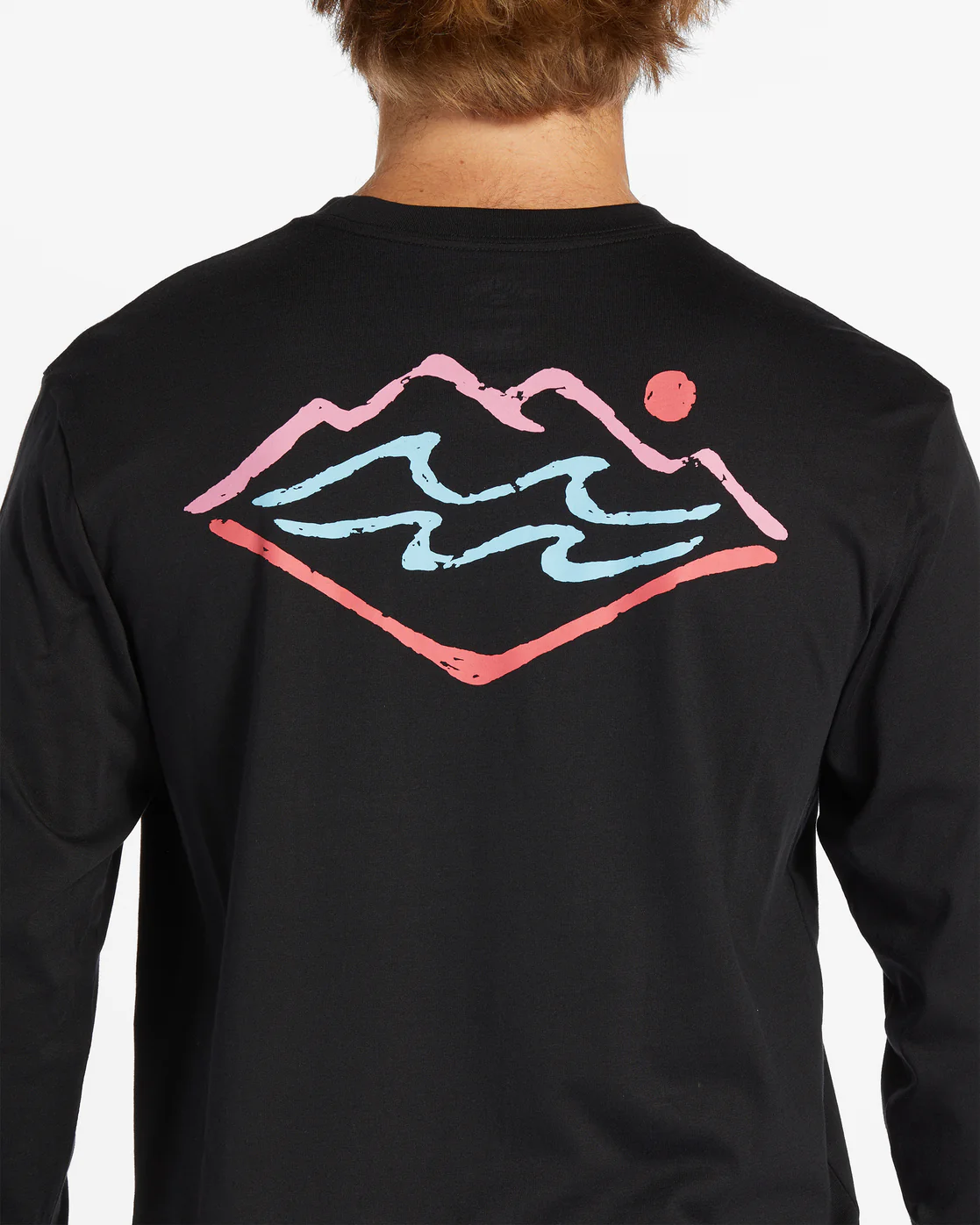 Billabong Summit Long Sleeve T-Shirt - Black -Biliabong Outlet