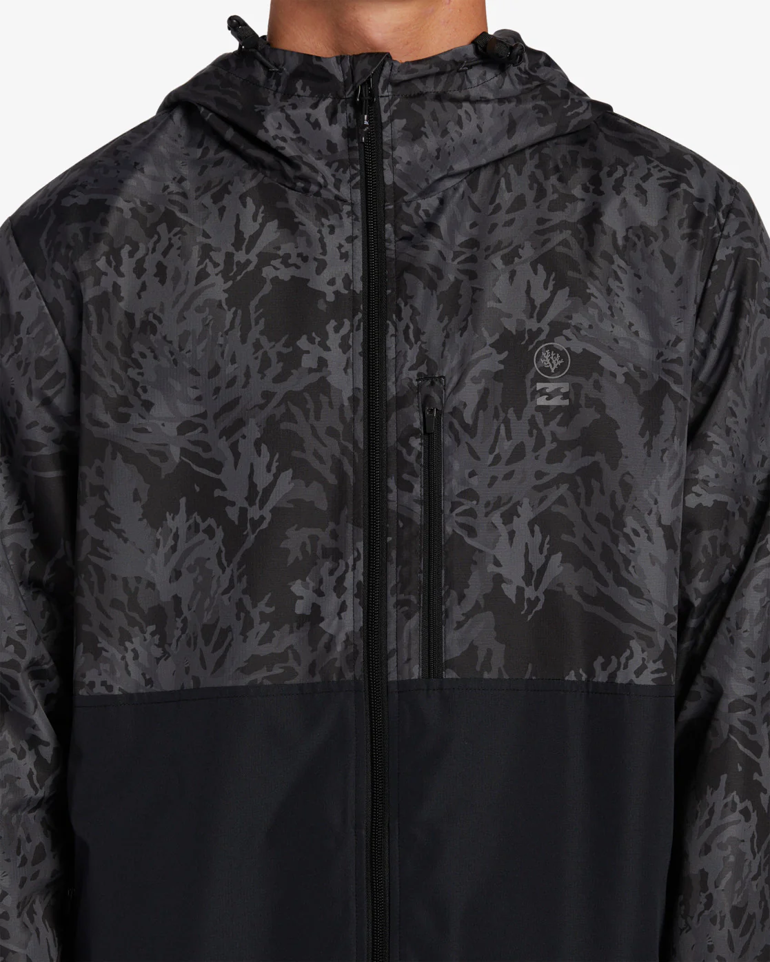 Billabong Restore Windbreaker - Black -Biliabong Outlet