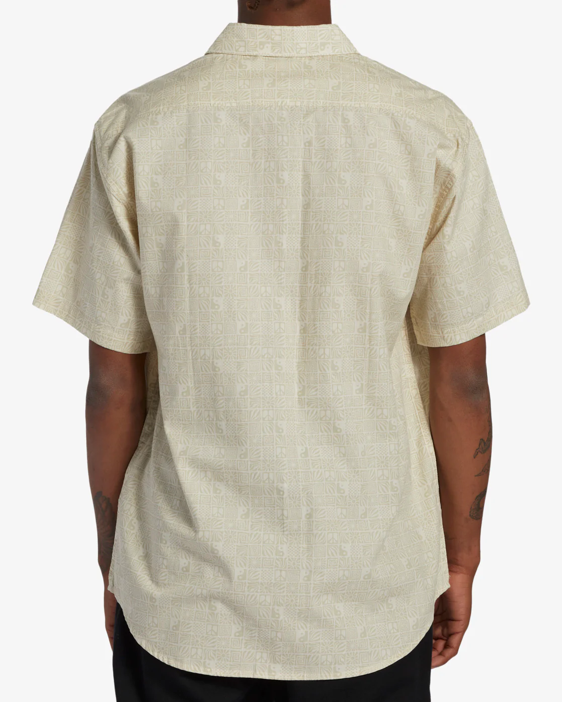 Billabong Sundays Mini Short Sleeve Shirt - Sand Dune -Biliabong Outlet