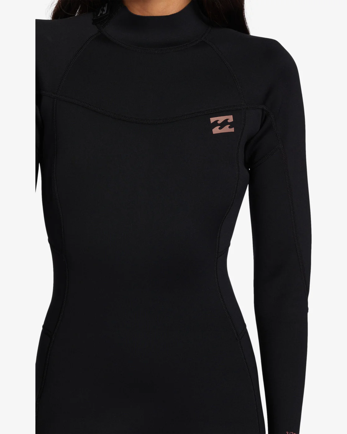 Billabong 4/3mm Foil Back Zip Wetsuit - Black -Biliabong Outlet