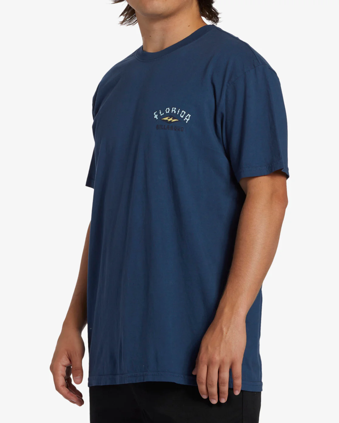 Billabong Arch Florida Short Sleeve T-Shirt - Slate Blue -Biliabong Outlet
