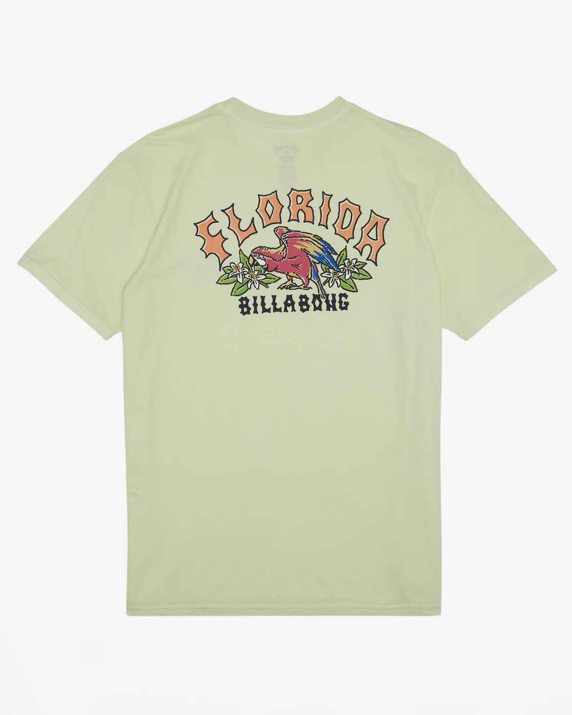 Billabong Arch Florida Short Sleeve T-Shirt - Mint Cream -Biliabong Outlet