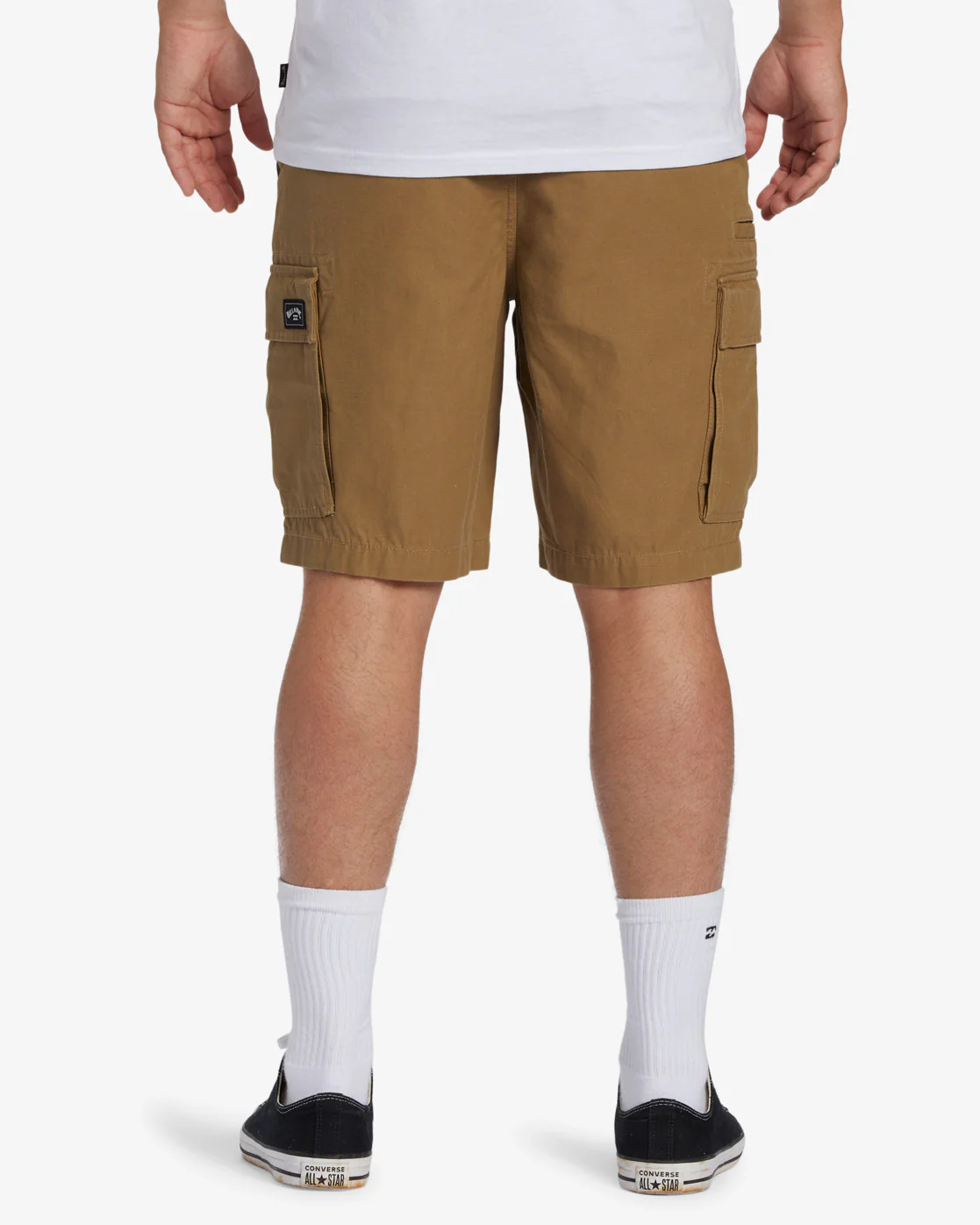 Billabong Combat Cargo Shorts - Light Khaki -Biliabong Outlet