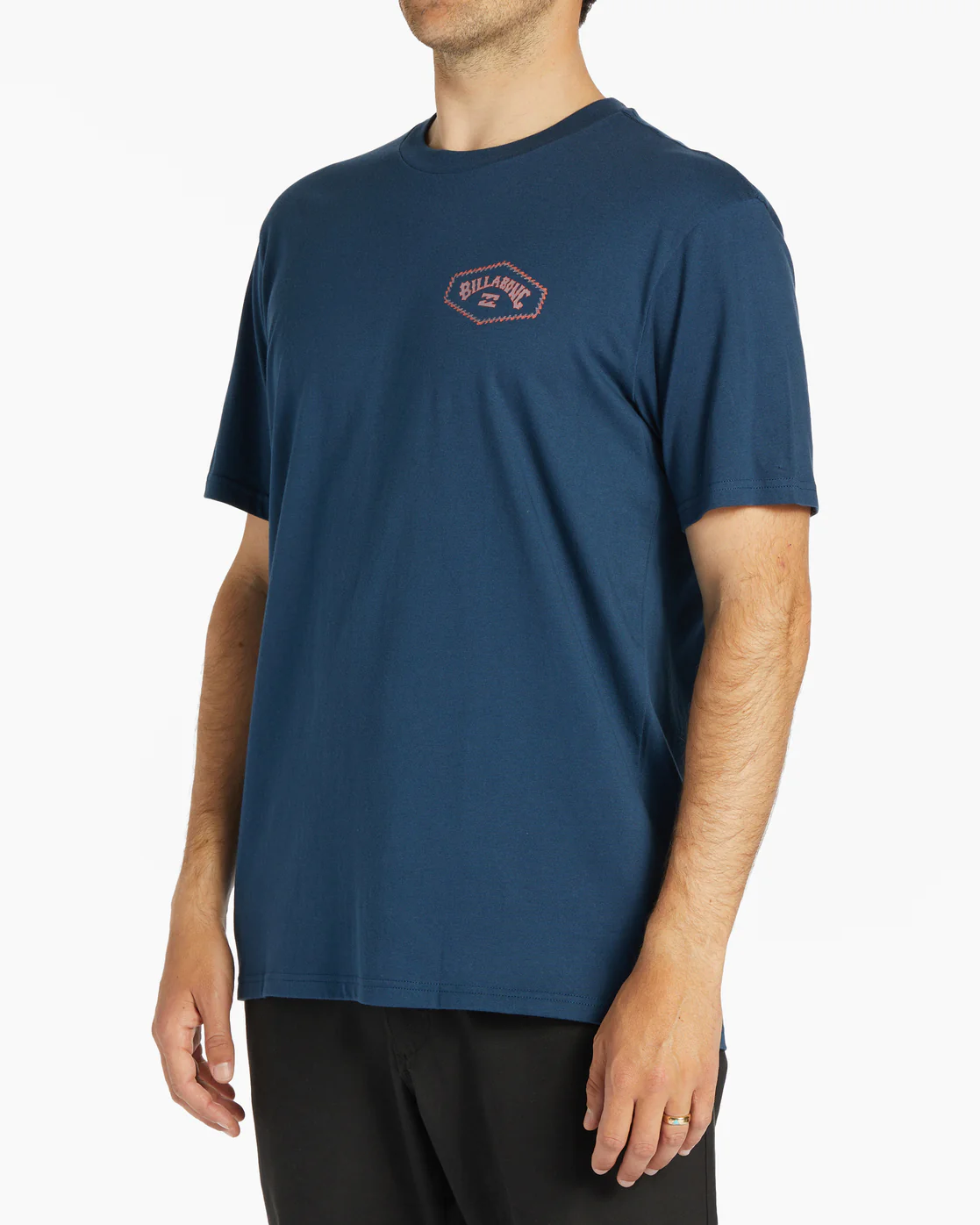 Billabong Exit Arch Short Sleeve T-Shirt - Dark Blue -Biliabong Outlet