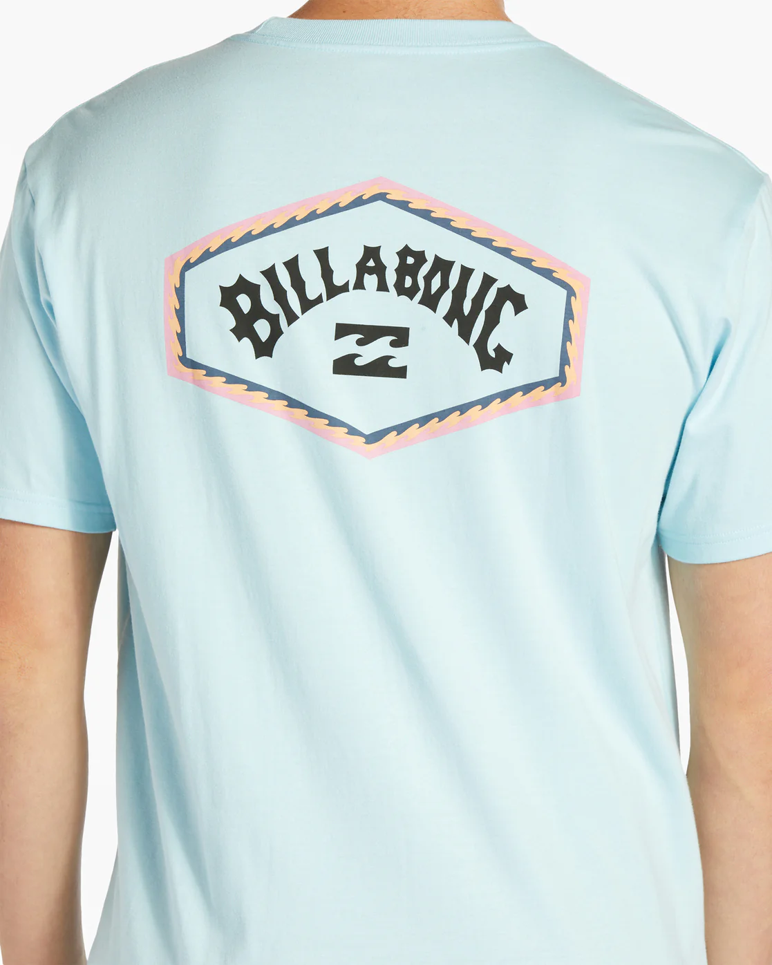 Billabong Exit Arch Short Sleeve T-Shirt - Coastal Blue -Biliabong Outlet