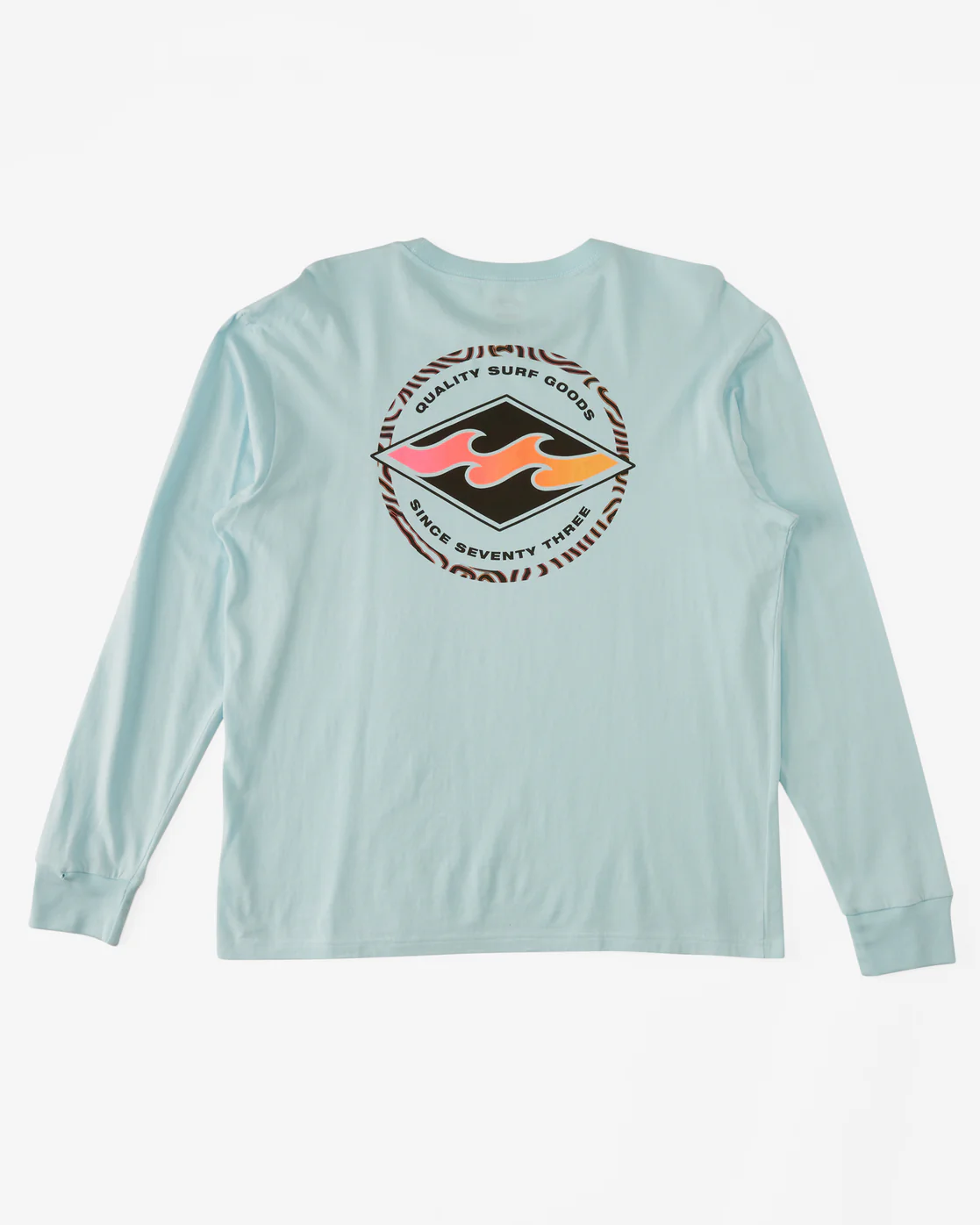 Billabong Rotor Diamond Long Sleeve T-Shirt - Coastal Blue -Biliabong Outlet