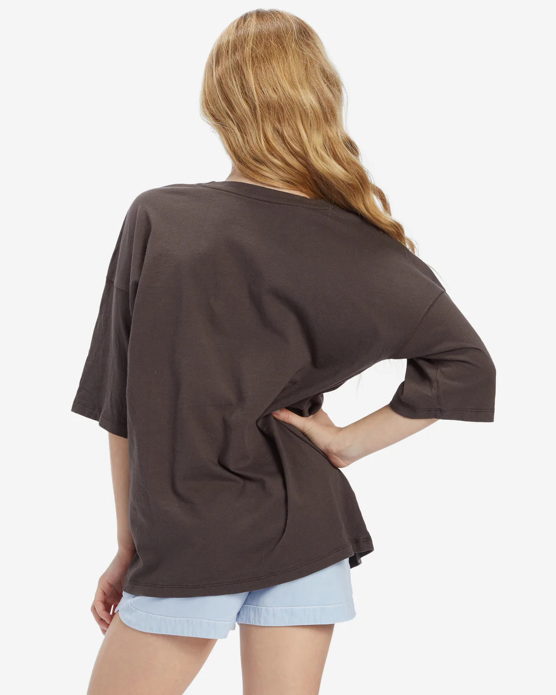Billabong Girls Warm Waves T-Shirt - Off Black -Biliabong Outlet