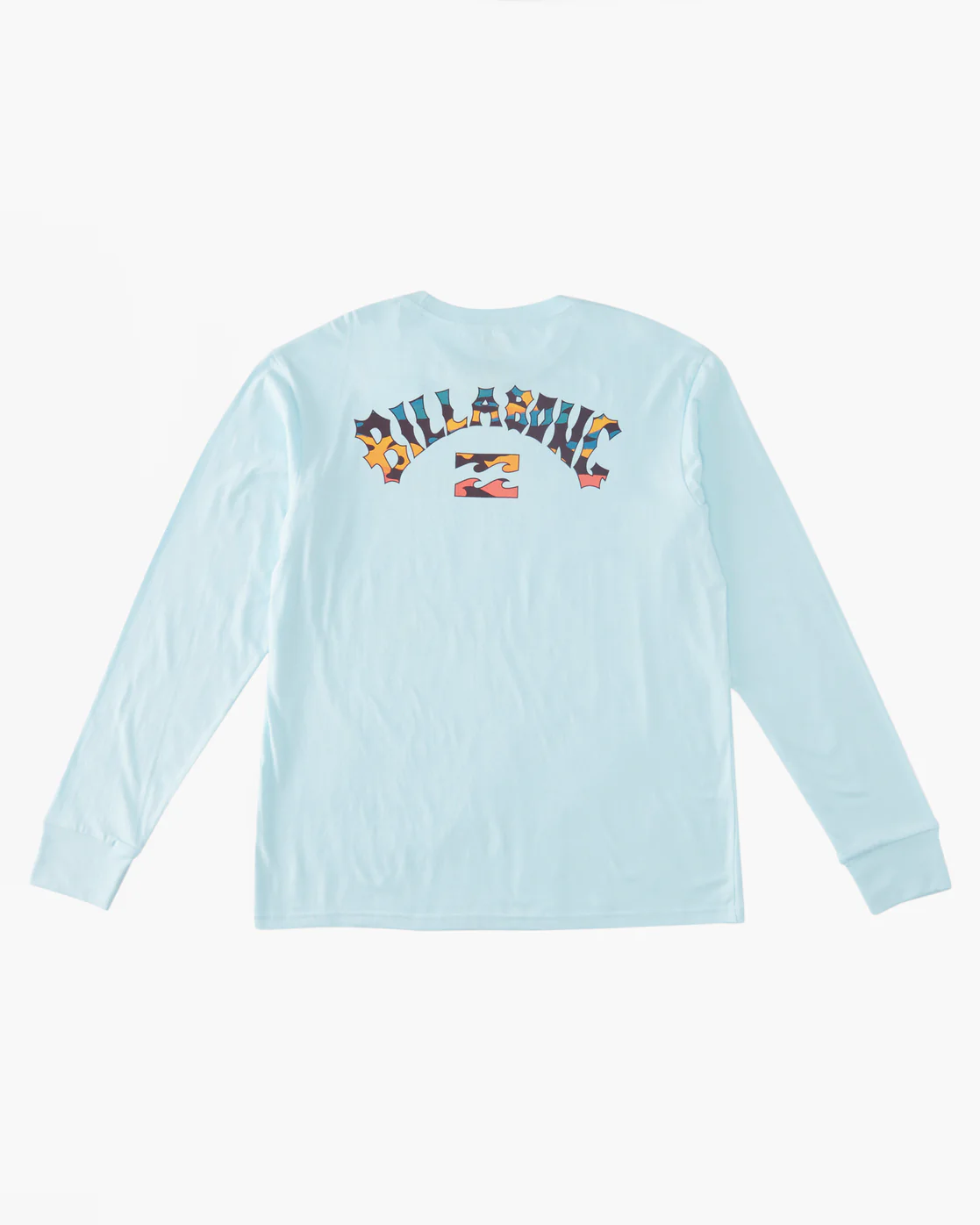 Billabong Arch Fill Long Sleeve T-Shirt - Coastal Blue -Biliabong Outlet