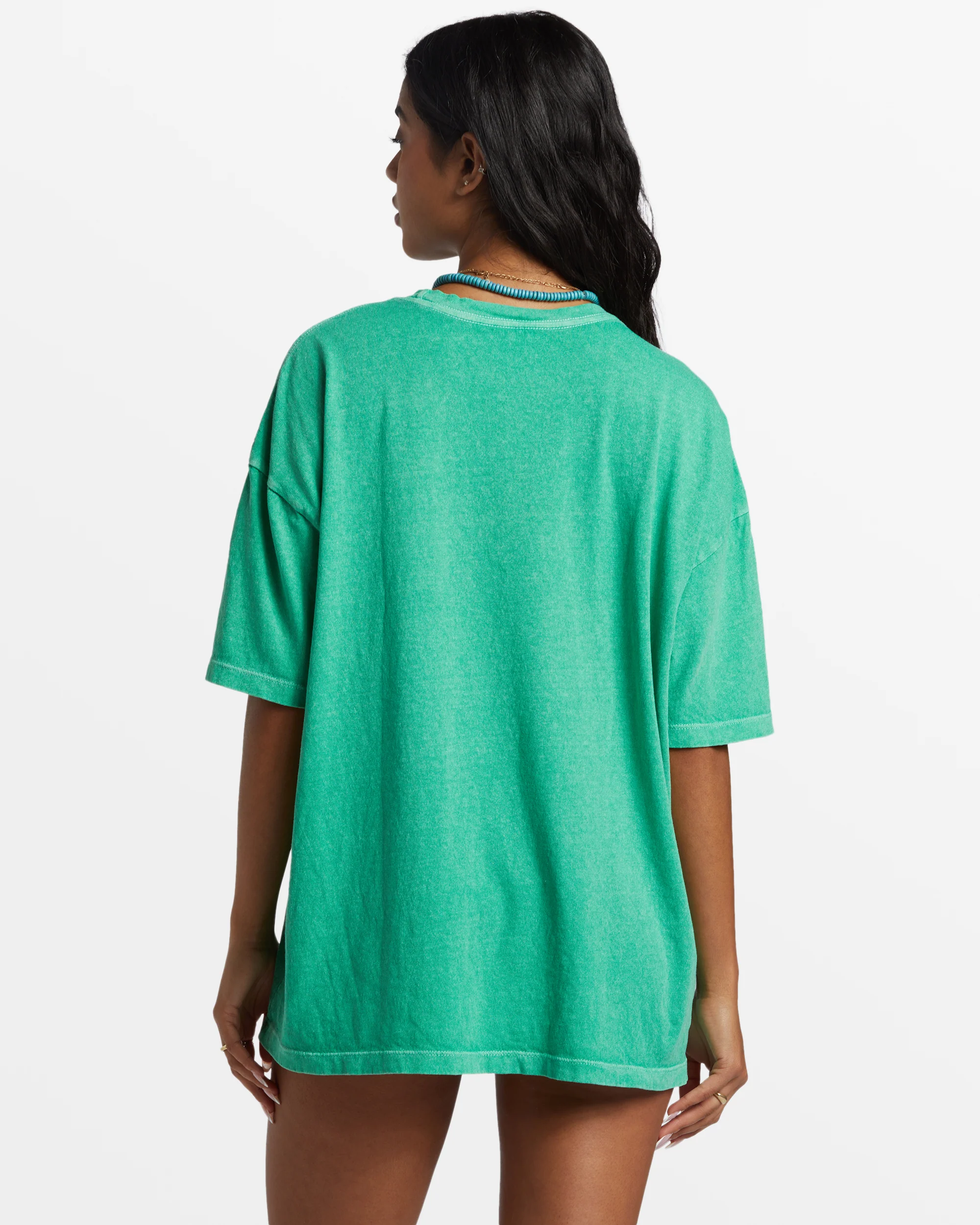 Billabong Hula Hut Oversized T-Shirt - Tropical Green -Biliabong Outlet