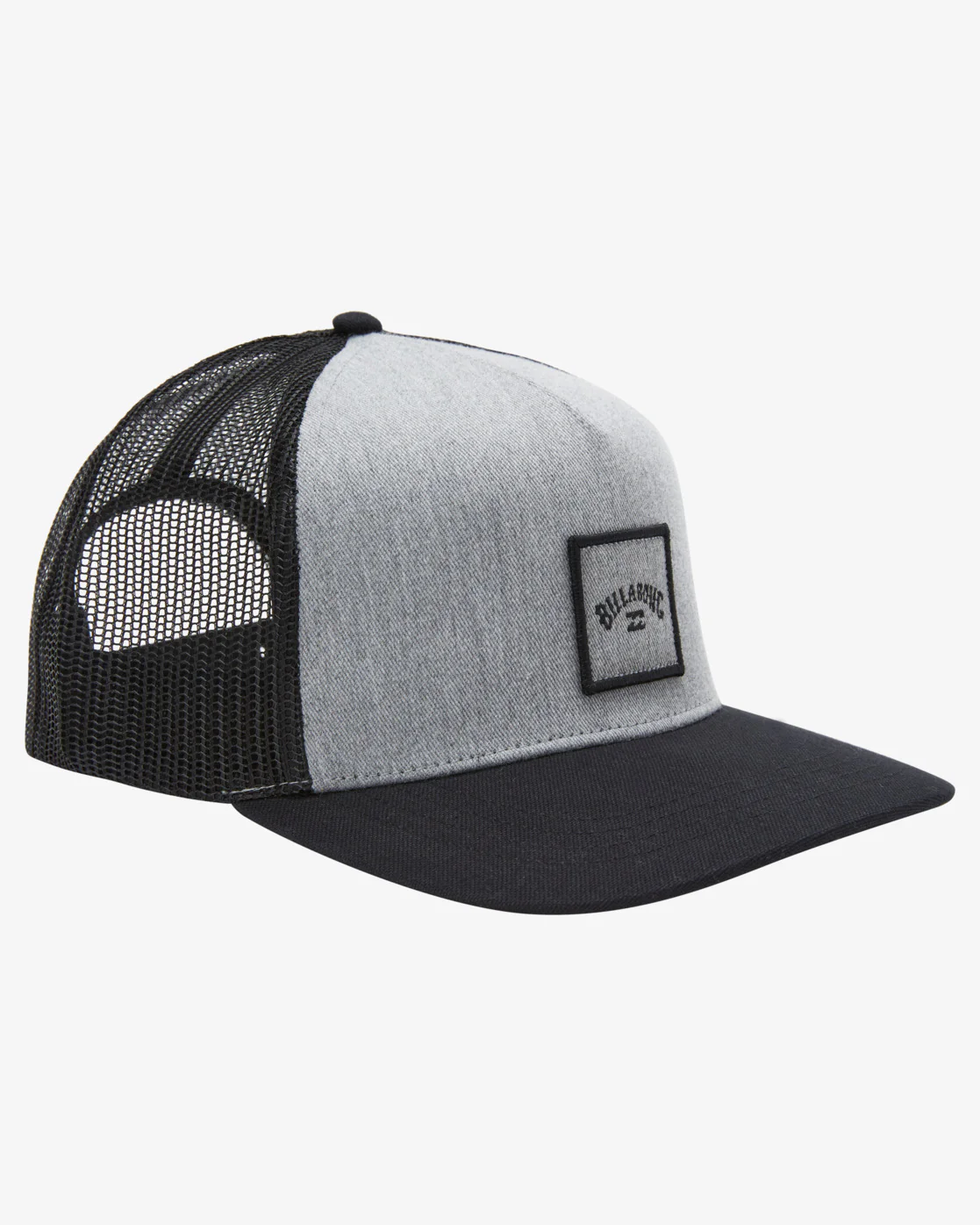 Billabong Stacked Trucker Hat - Grey Heather -Biliabong Outlet