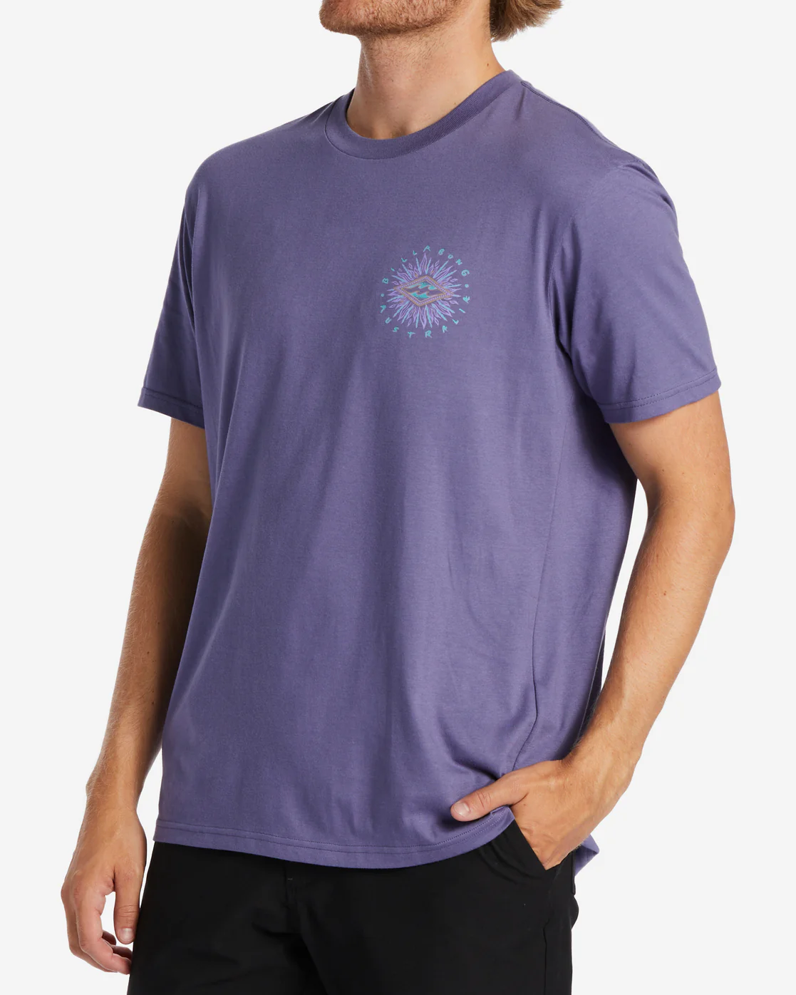 Billabong Praise T-Shirt - Dusty Grape -Biliabong Outlet