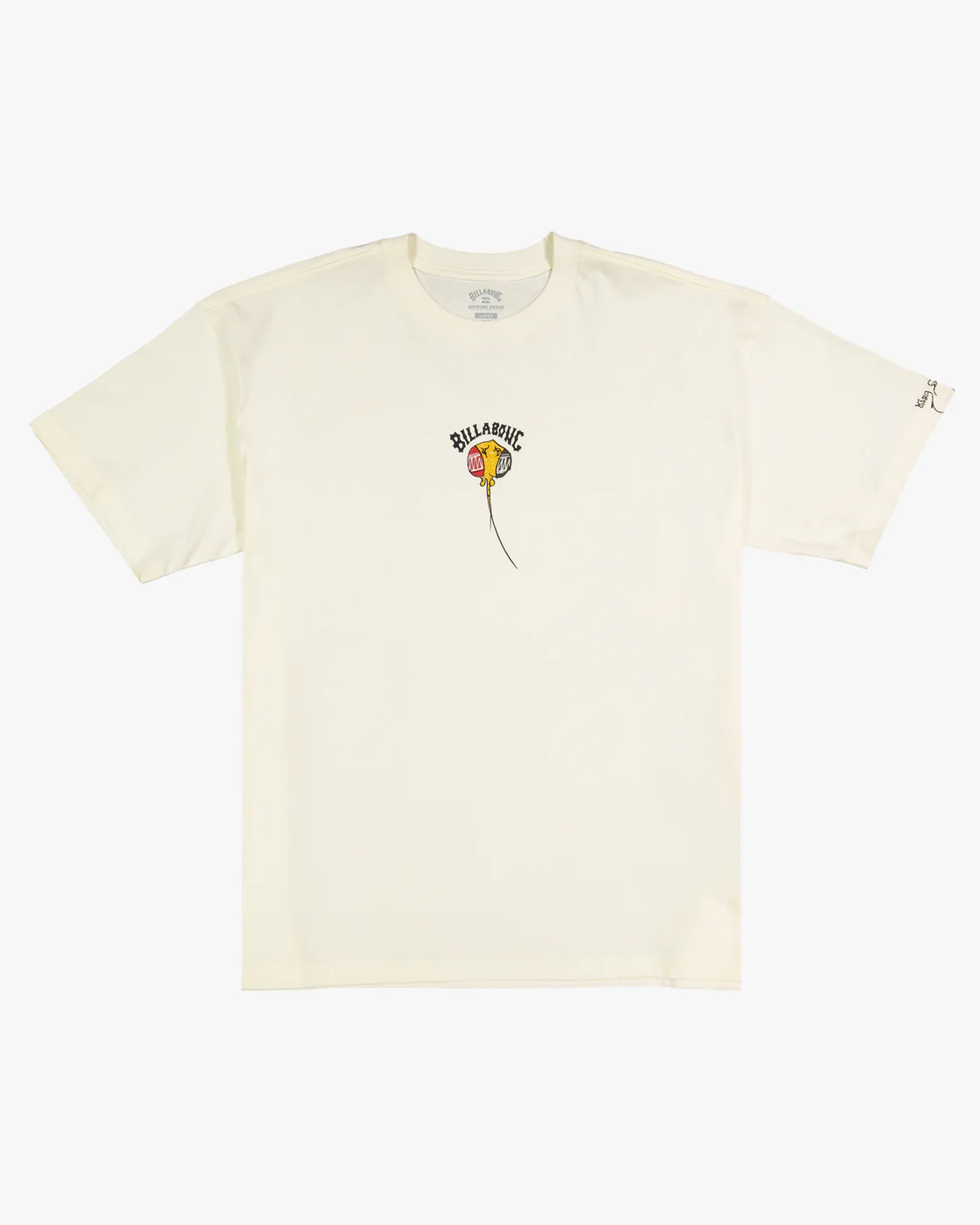 Billabong King Stringray Warrkarryun Short Sleeve T-Shirt - Off White -Biliabong Outlet