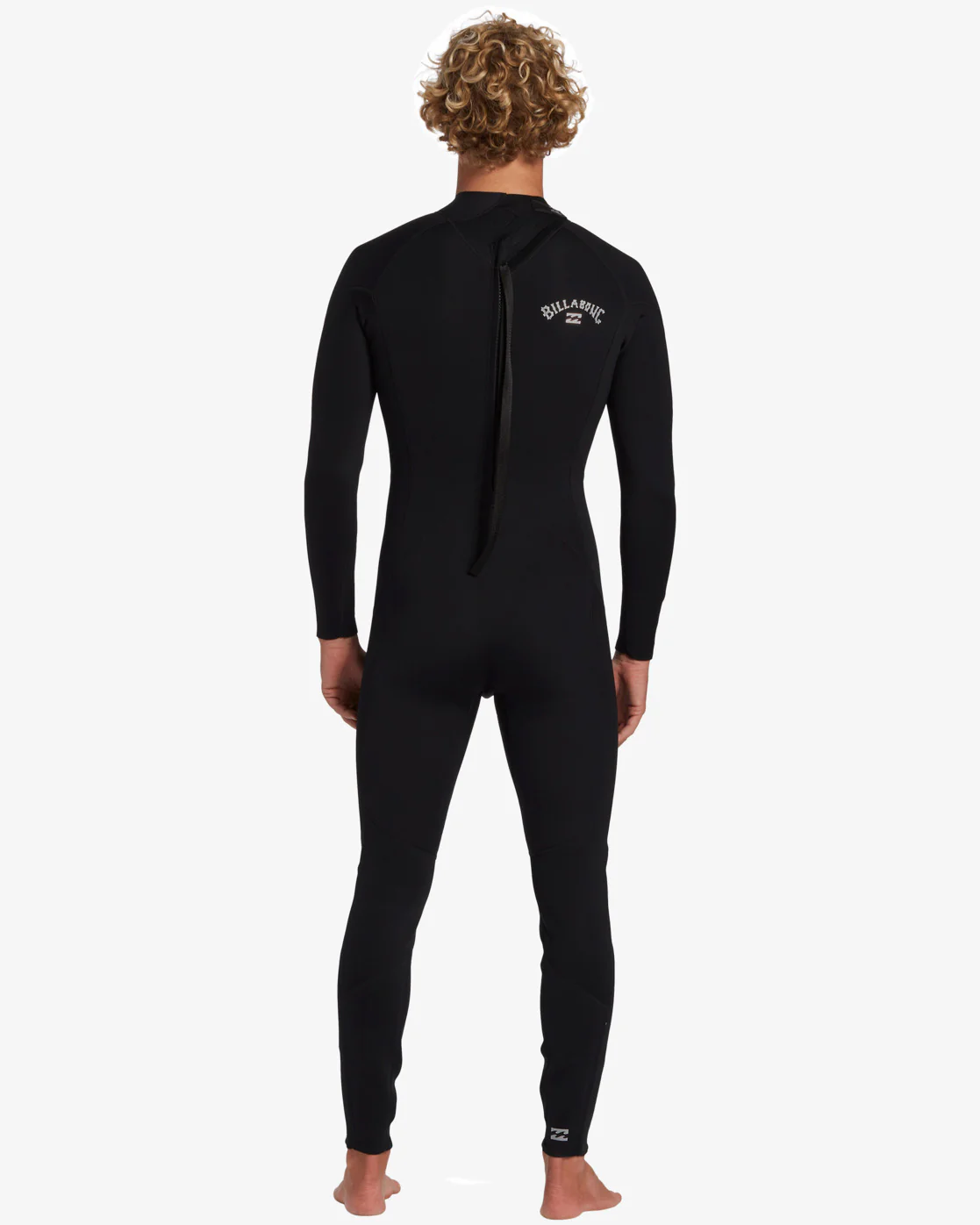 Billabong 4/3mm Foil Back Zip Wetsuit - Black -Biliabong Outlet