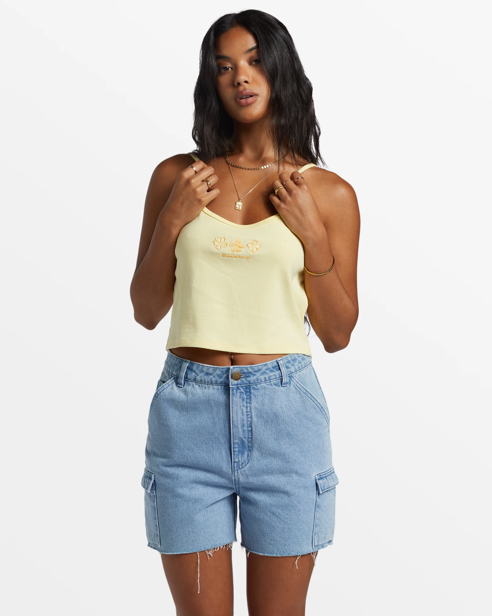 Billabong Westerly Denim Cargo Shorts - Blue Surf 2 -Biliabong Outlet