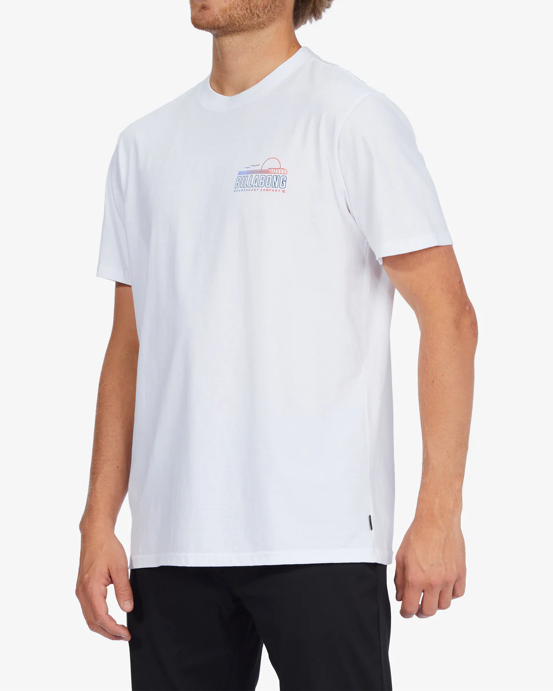Billabong Lounge Short Sleeve T-Shirt - White -Biliabong Outlet