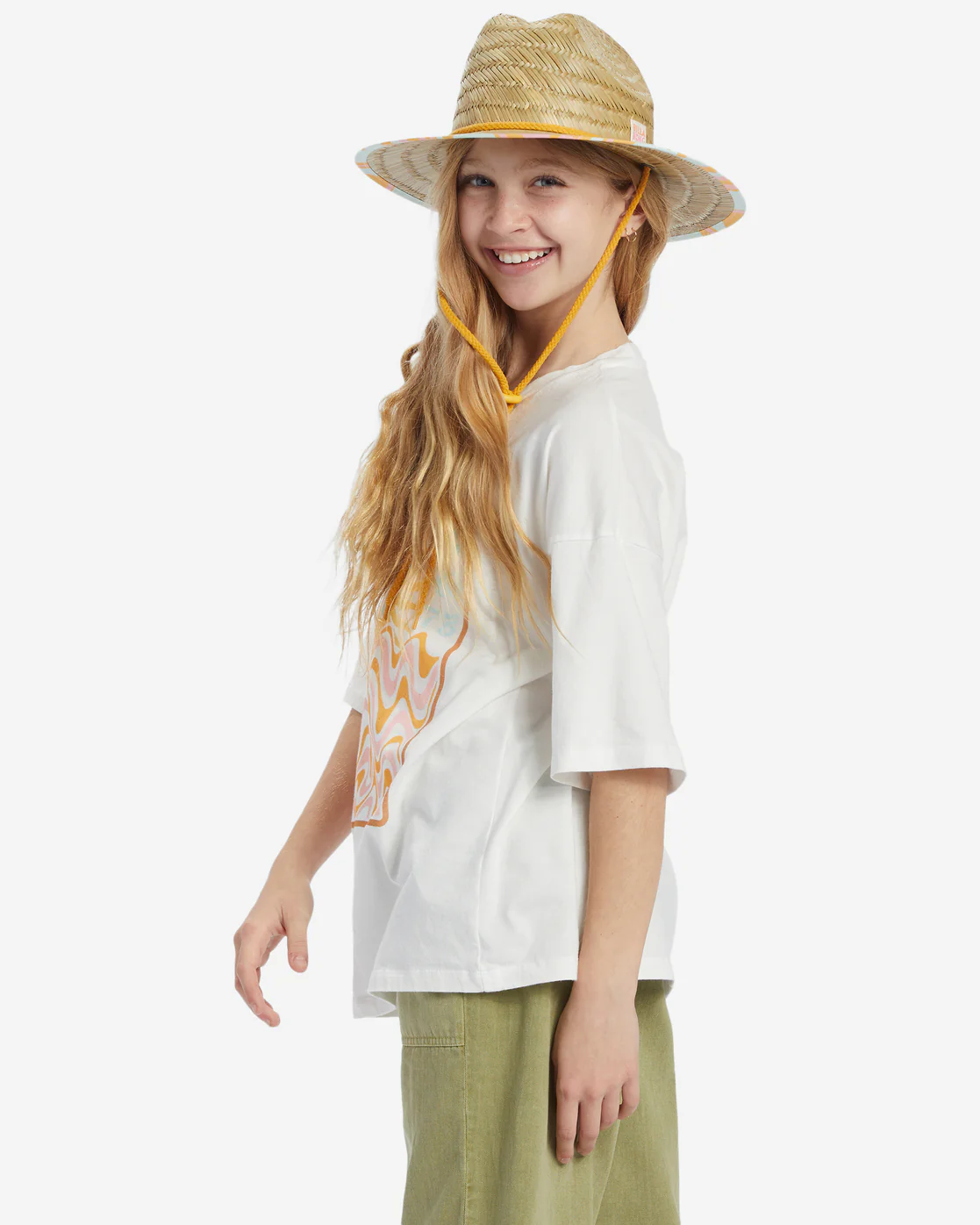 Billabong Girls Groovy Nature T-Shirt - Salt Crystal -Biliabong Outlet