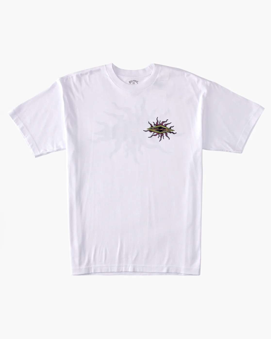 Billabong Sun Warp T-Shirt - White -Biliabong Outlet