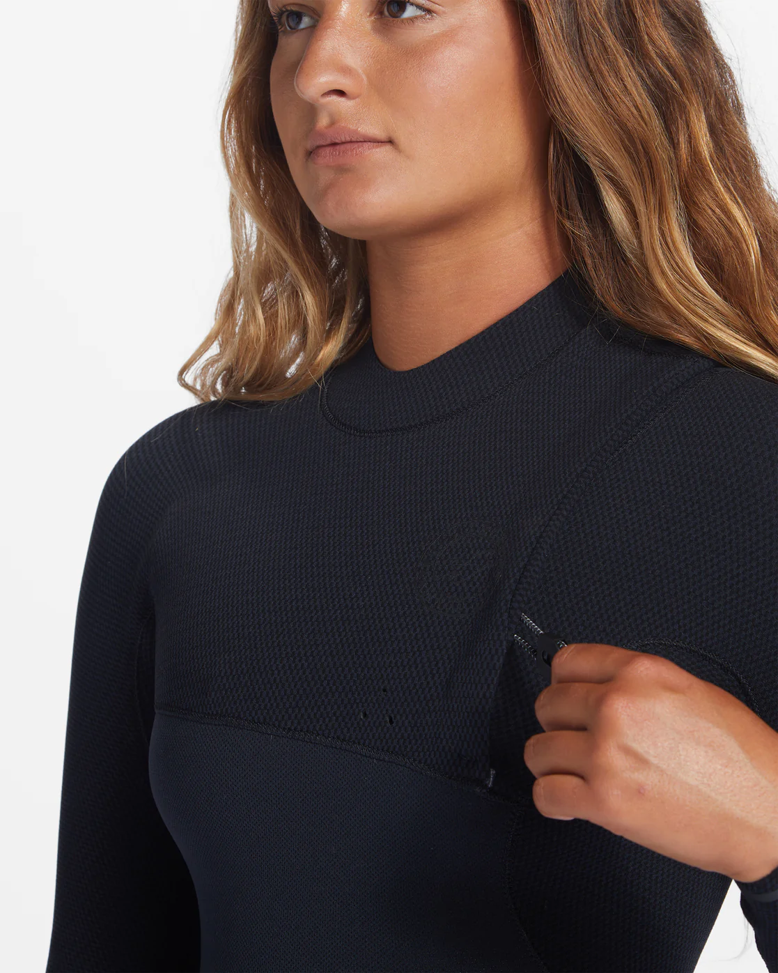 Billabong 3/2mm Salty Dayz Natural Zipperless Wetsuit - Black -Biliabong Outlet