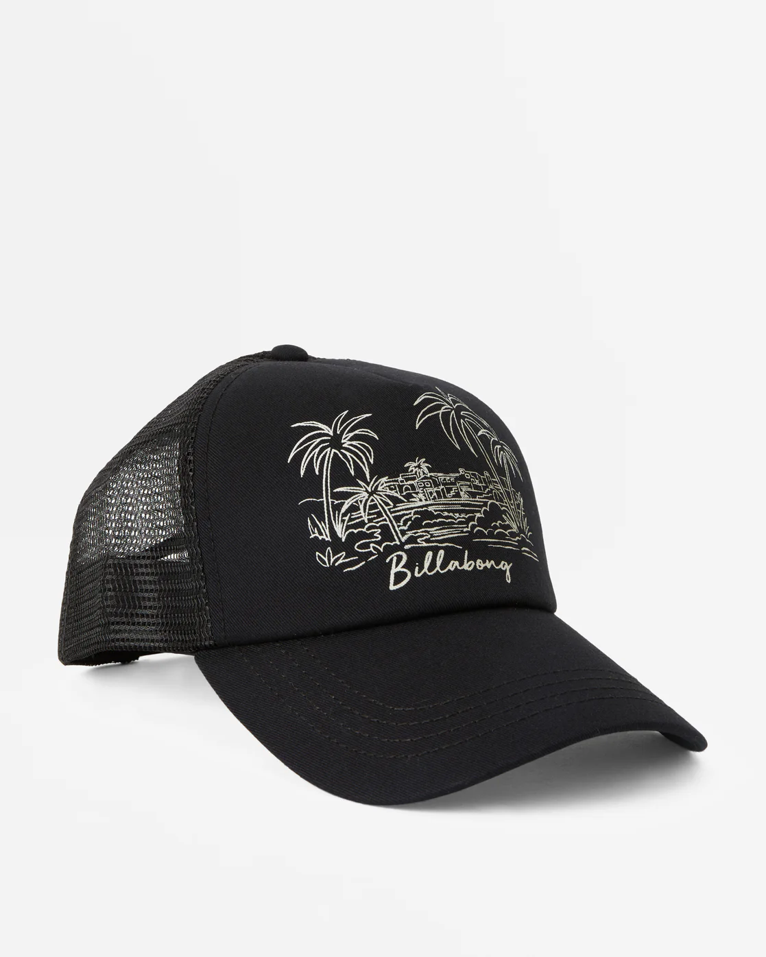 Billabong Aloha Forever Trucker Hat - Black Sands 1 -Biliabong Outlet