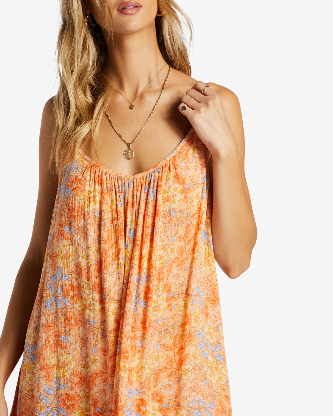 Billabong Beach Vibes Swim Cover Up - Light Melon -Biliabong Outlet