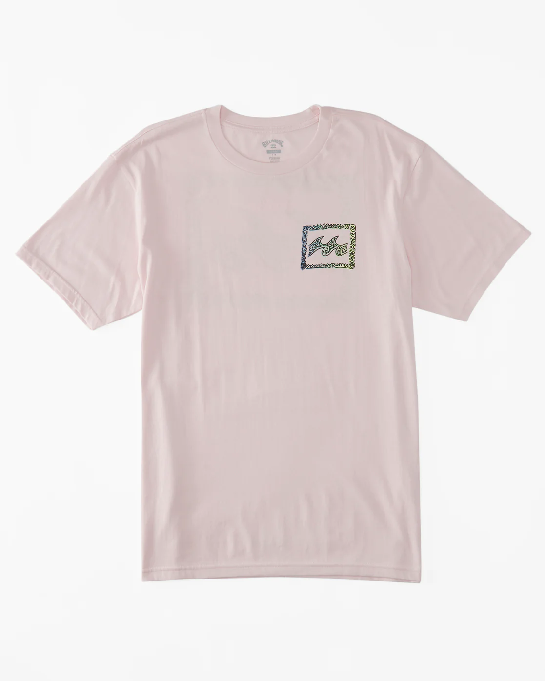 Billabong Crayon Wave T-Shirt - Pastel -Biliabong Outlet