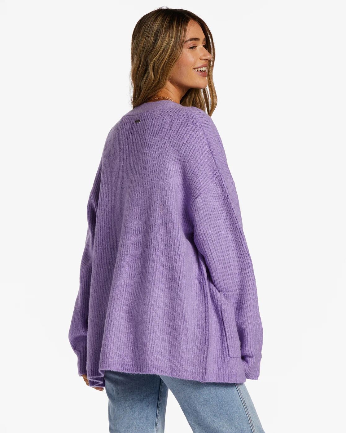 Billabong So Chill Cardigan - Lilac Breeze -Biliabong Outlet