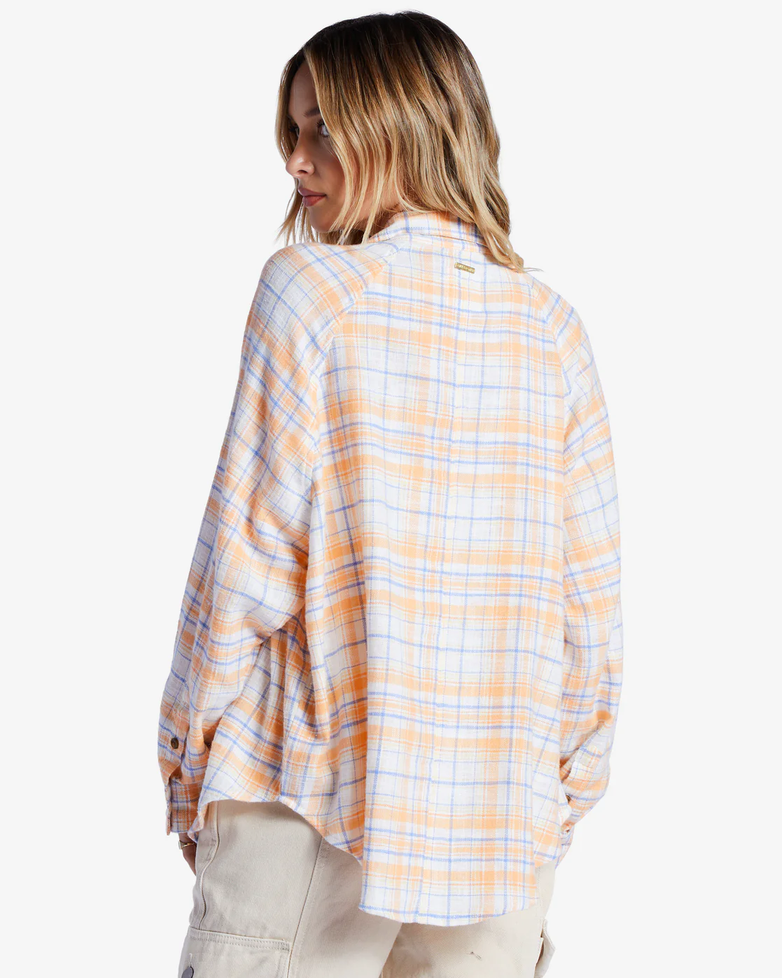 Billabong Best Time Long Sleeve Shirt - Salt Crystal -Biliabong Outlet