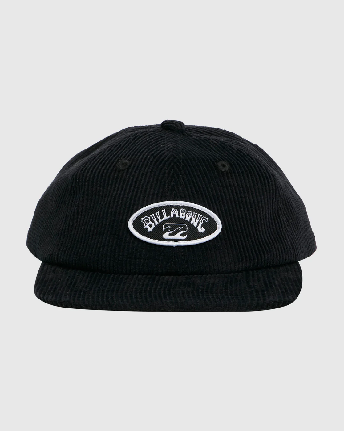 Billabong Base Snapback Hat - Black Corduroy -Biliabong Outlet