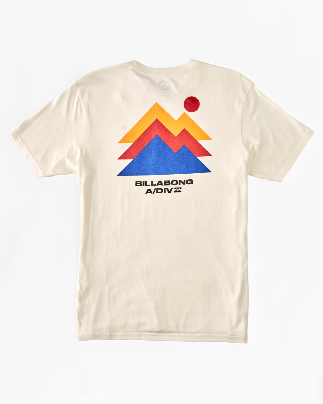 Billabong Stepped T-Shirt - Off White -Biliabong Outlet