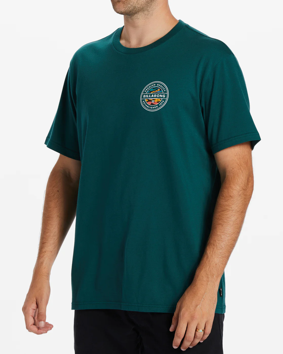 Billabong Rotor T-Shirt - Deep Teal -Biliabong Outlet