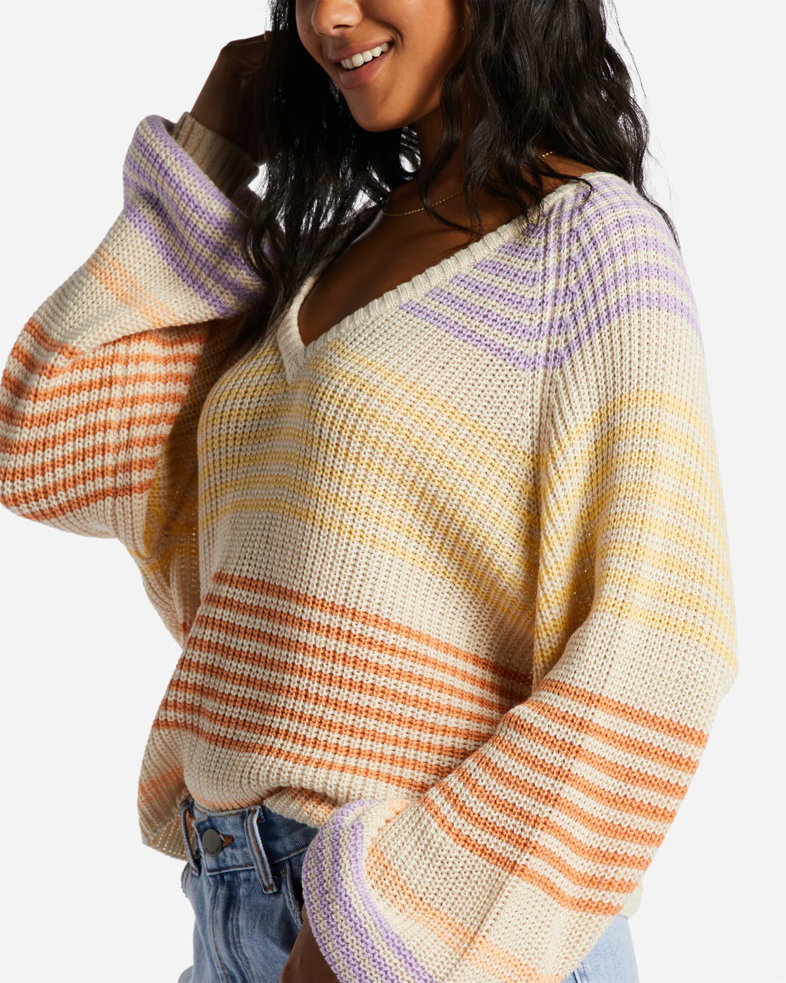 Billabong Under The Sun Sweater - Light Melon -Biliabong Outlet