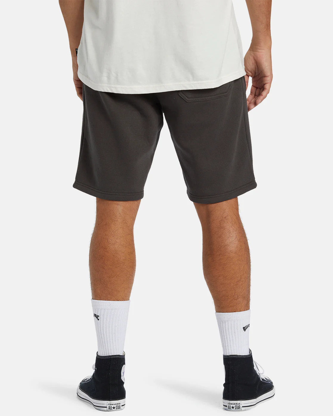 Billabong Shorebird Short Elastic Waist Shorts - Raven -Biliabong Outlet