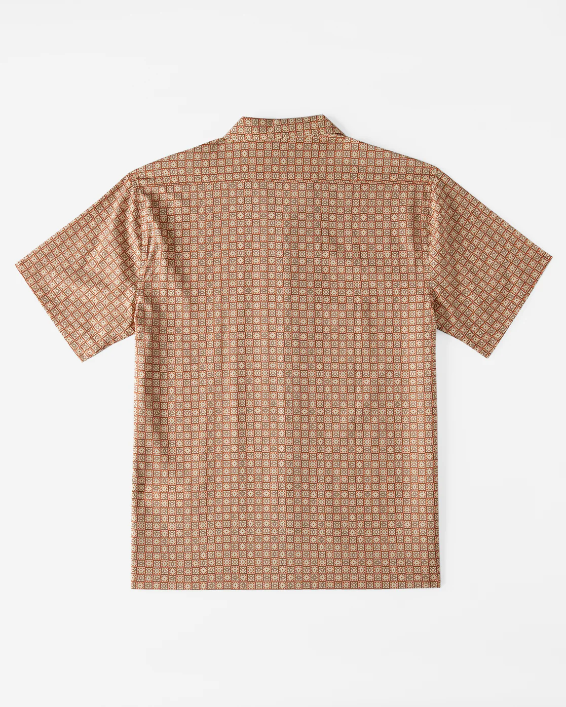 Billabong Sundays Vacay Short Sleeve Woven Shirt - Mustard -Biliabong Outlet