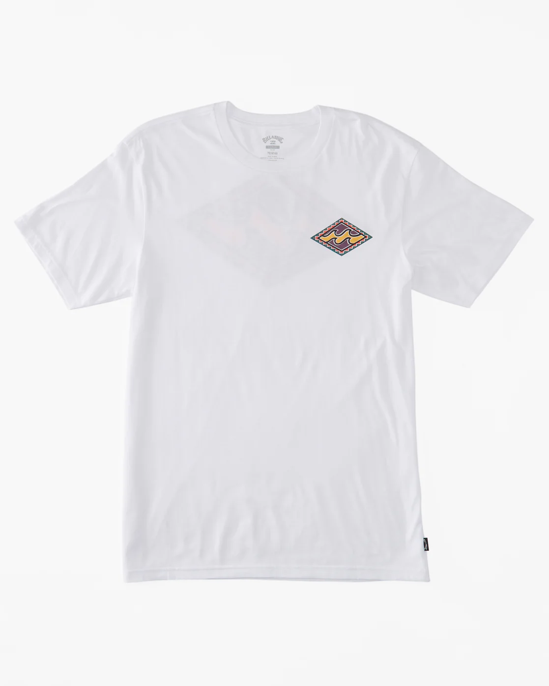 Billabong Crayon Wave T-Shirt - White -Biliabong Outlet