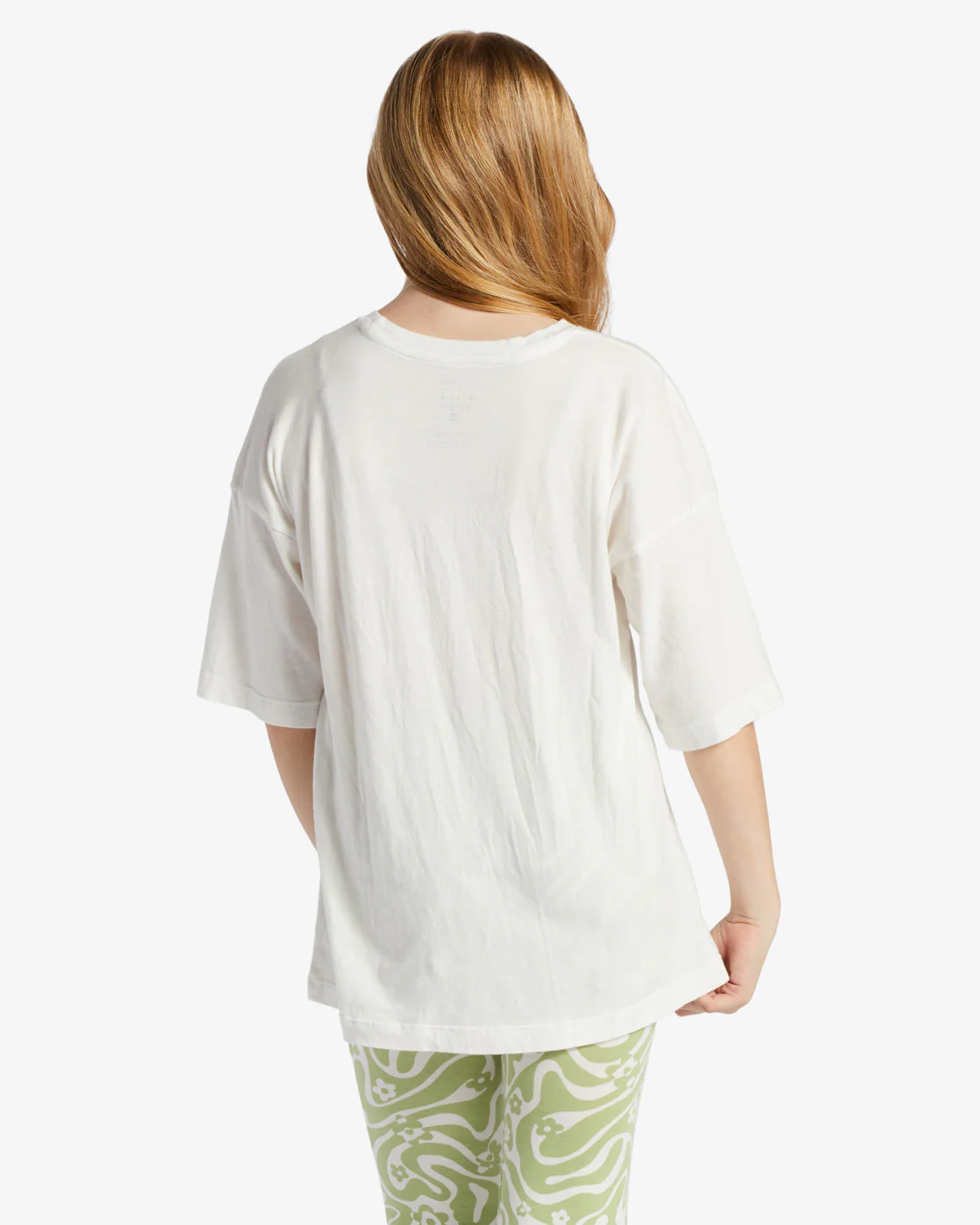 Billabong Girls Under The Palms T-Shirt - Salt Crystal -Biliabong Outlet