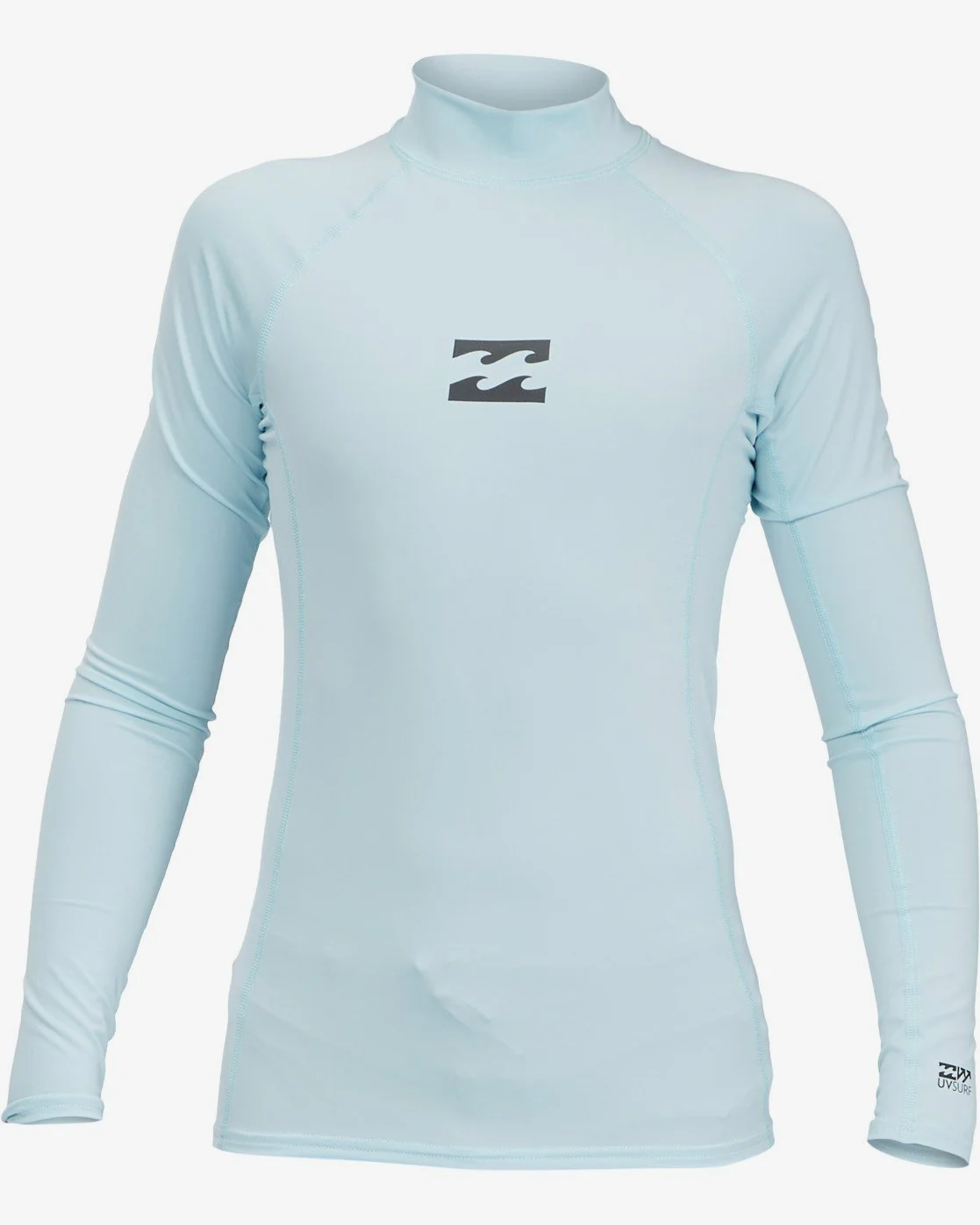 Billabong Boys All Day Wave Performance Fit Long Sleeve Rashguard - Coastal -Biliabong Outlet