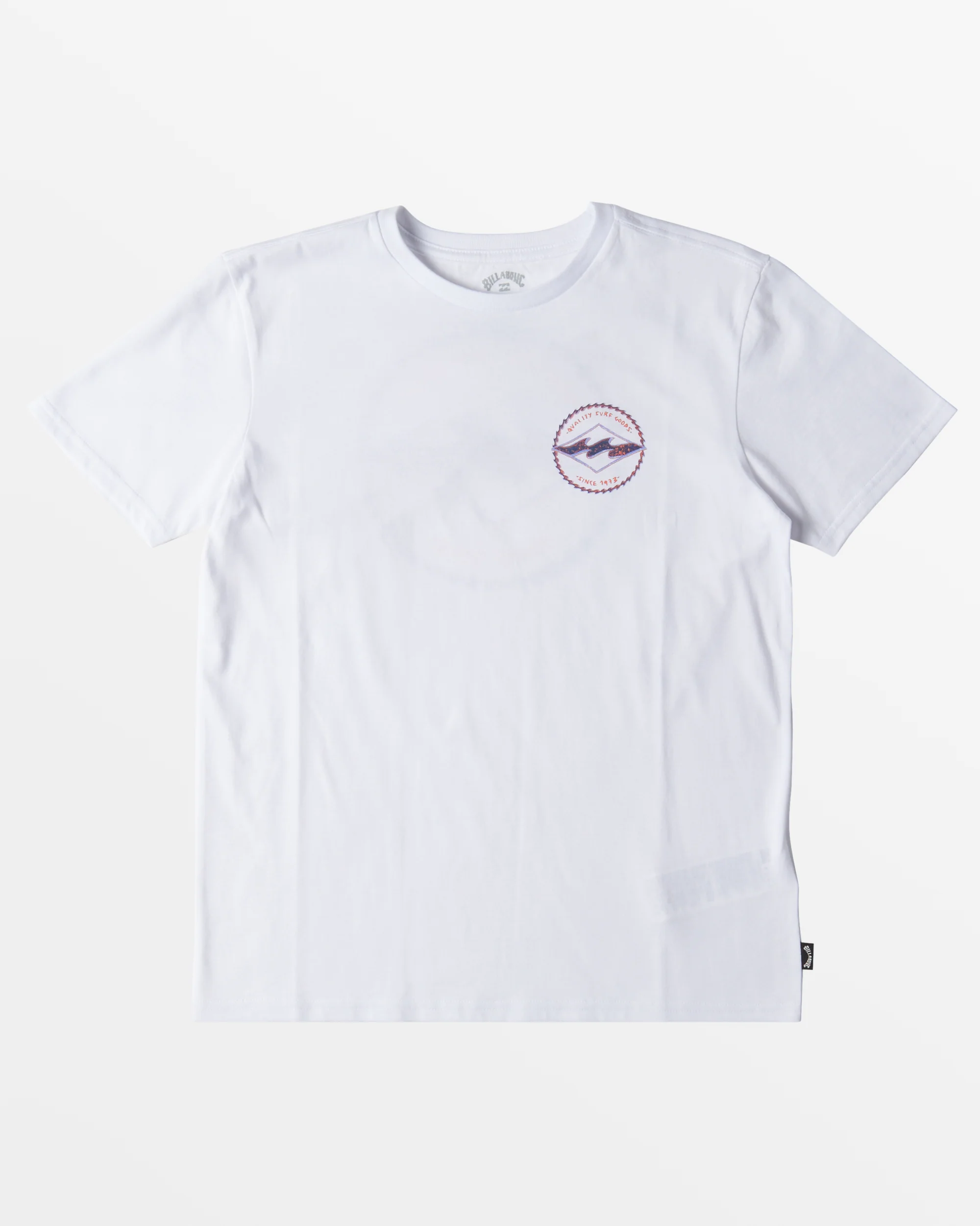 Billabong Boy's Rotor Diamond T-Shirt - White -Biliabong Outlet