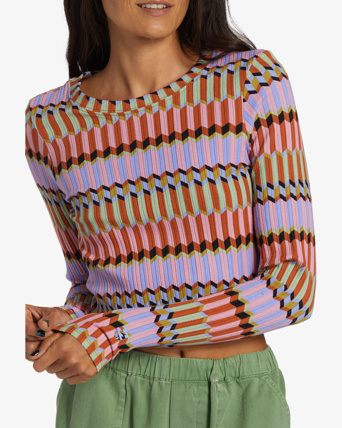 Billabong Dont Sweat It Top - Multi -Biliabong Outlet